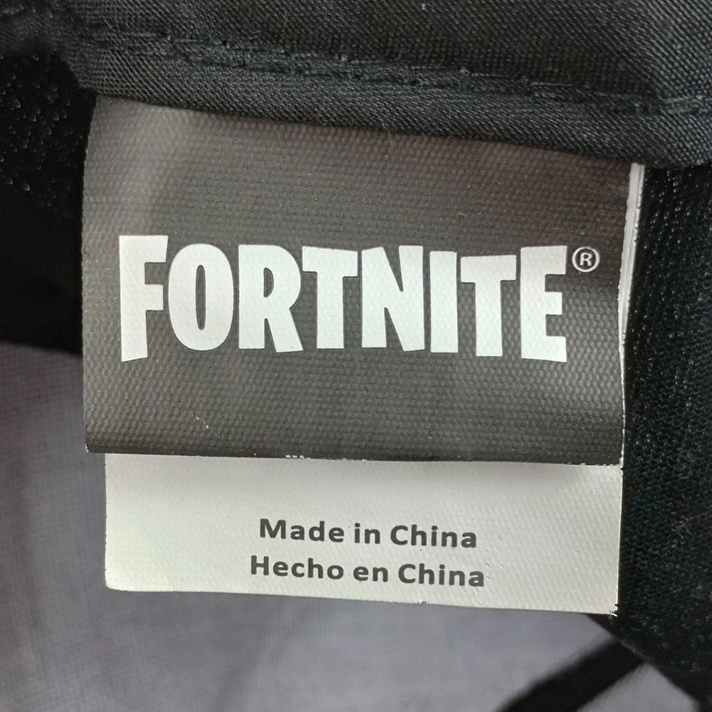 Fortnite Boys OS Black Blue Adjustable Snapback Gaming Gamer Hat Cap